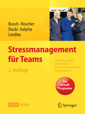 cover image of Stressmanagement für Teams